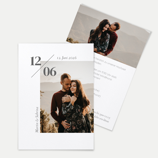 Postkarte DIN A6 im Hochformat - Minimalistisch "Helsinki"