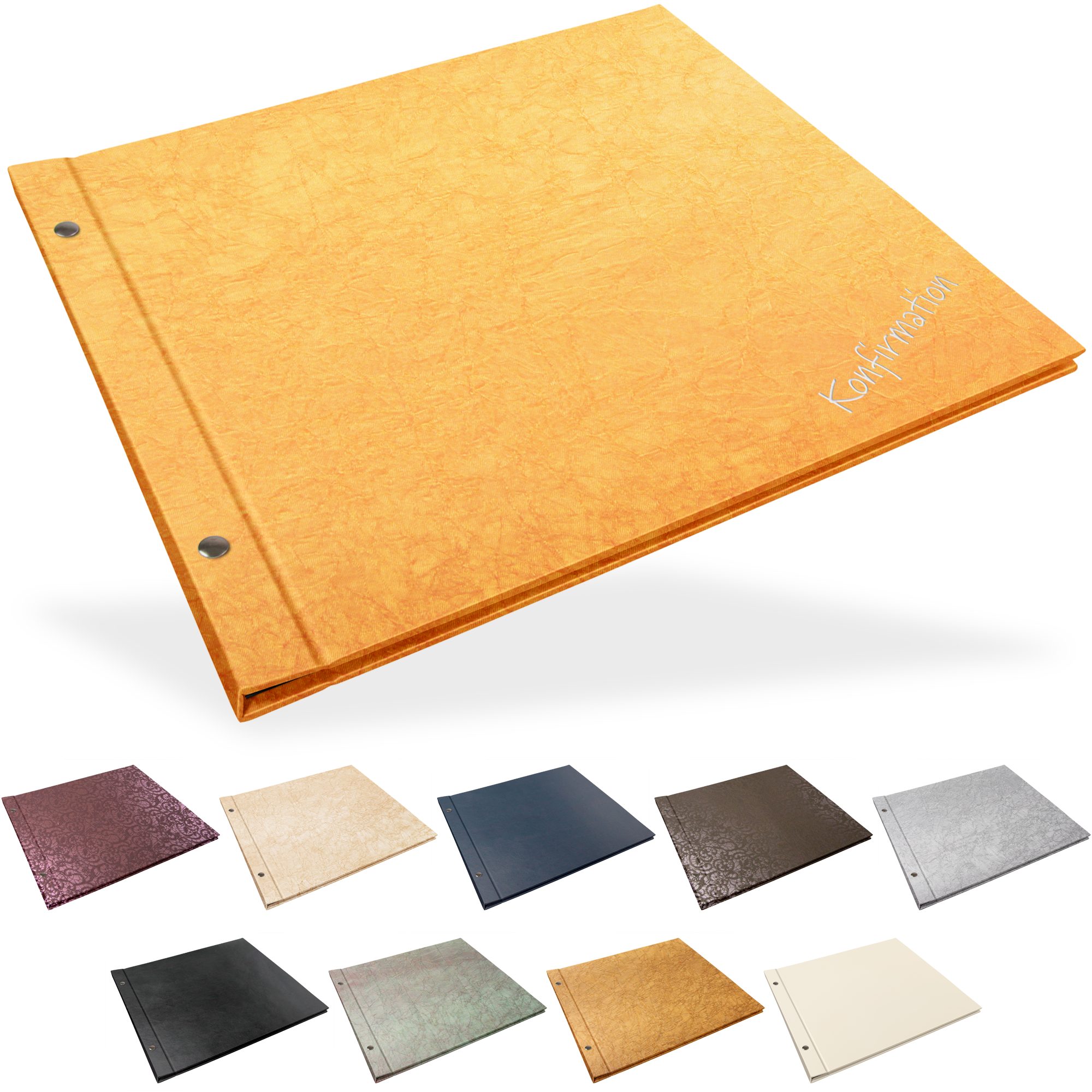 Portraitalbum Comfort-Line 37 x 32 cm, Schwarz, ohne Bildausschnitt