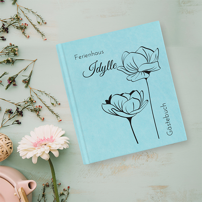 Gästebuch Ferienwohnung Türkis