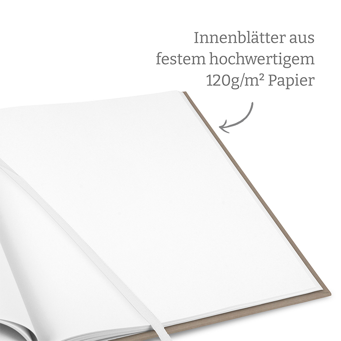 Gästebuch Kommunion Taupe