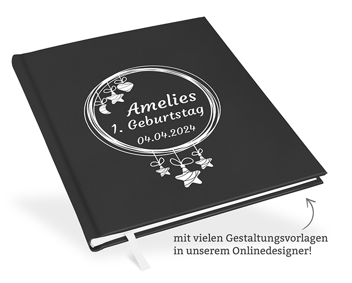 Gästebuch Schwarz üe